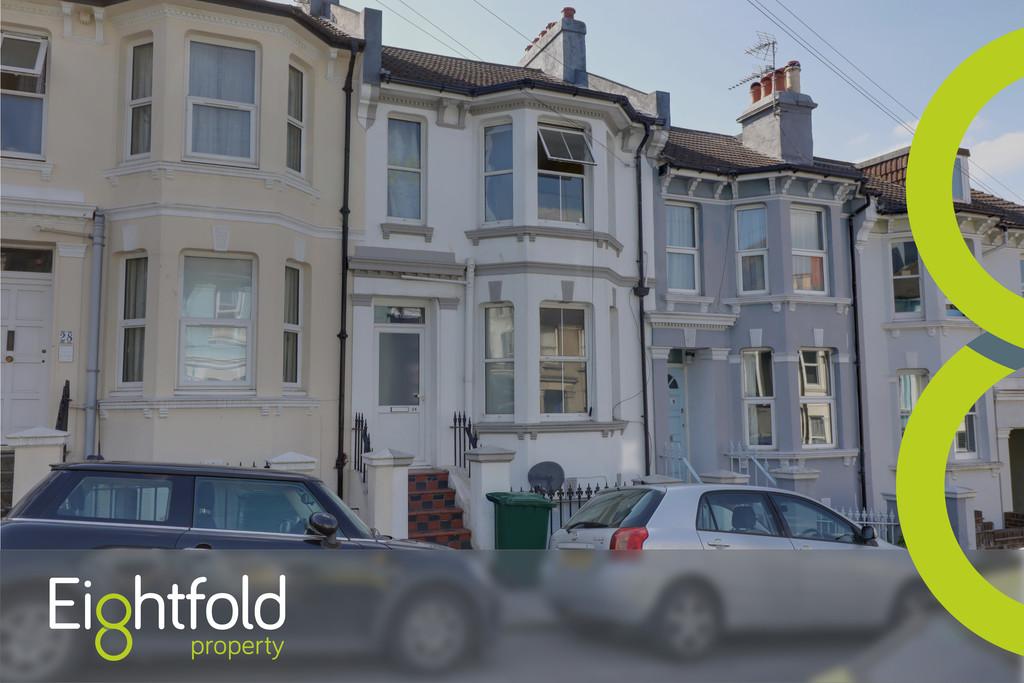 Bentham Road, Brighton 1 bed flat £1,200 pcm (£277 pw)