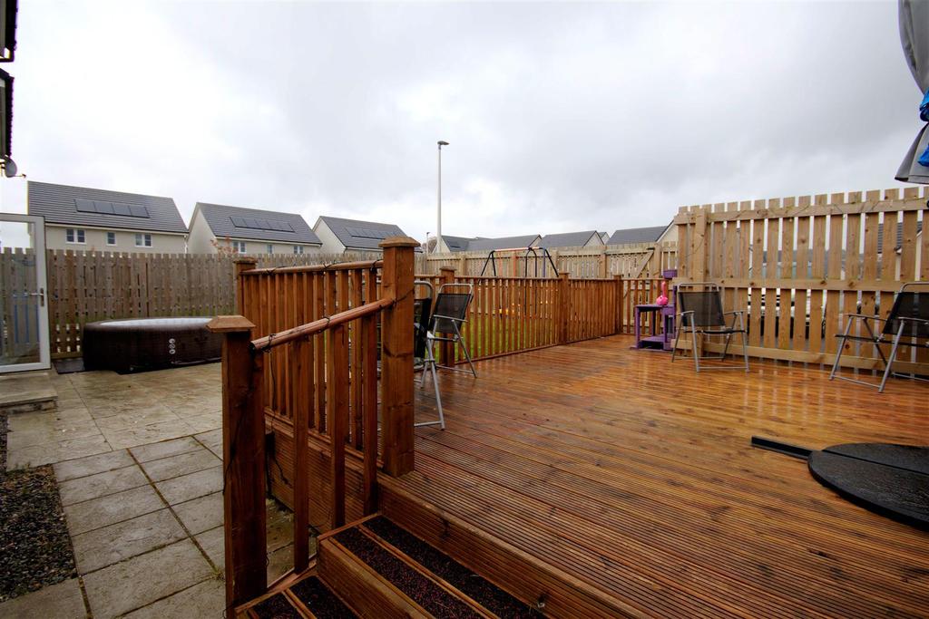 Decked area