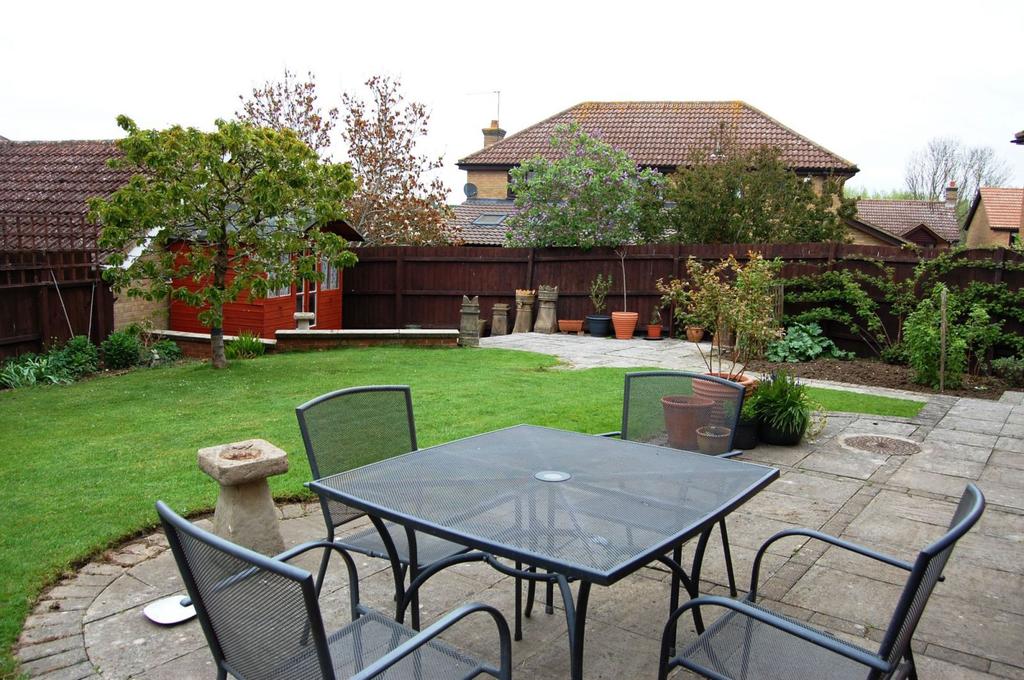 Rear garden