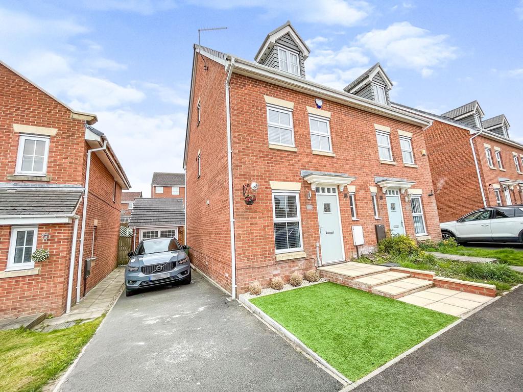 Chillerton Way, Wingate, Durham, TS28... 3 bed semidetached house £