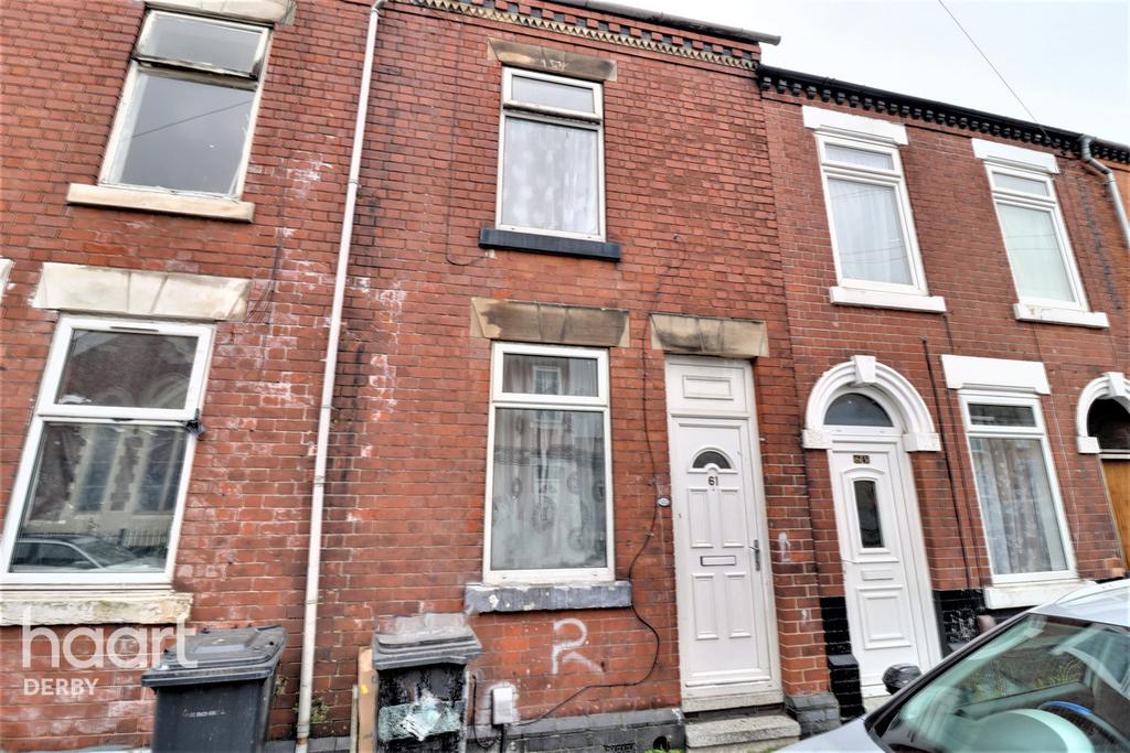 Lower Dale Road, Derby 2 bed terraced house £110,000