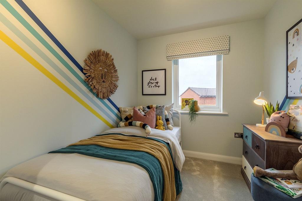 Single bedroom in the Ellerton 3 bedroom home