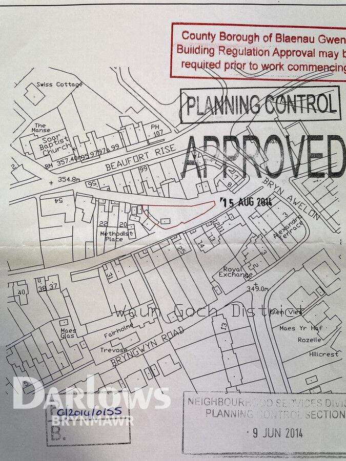Land at Methodist Place, Ebbw Vale Land for sale £50,000