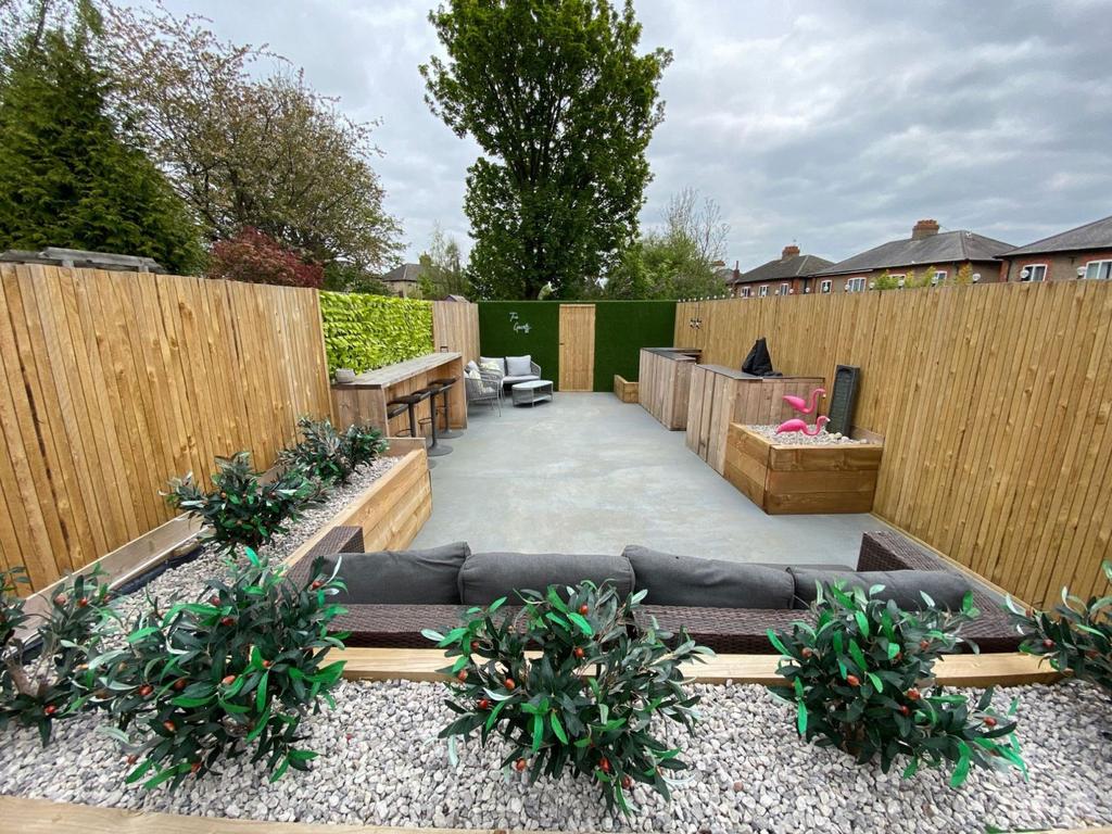 Rear garden
