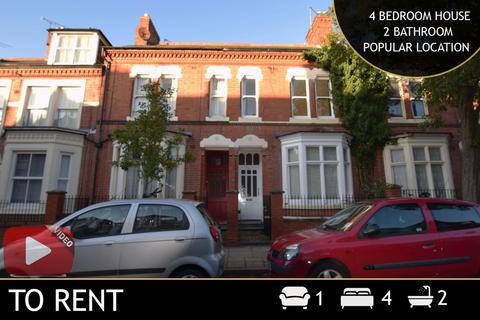 4 bedroom terraced house to rent - St. Albans Road, Leicester, LE2