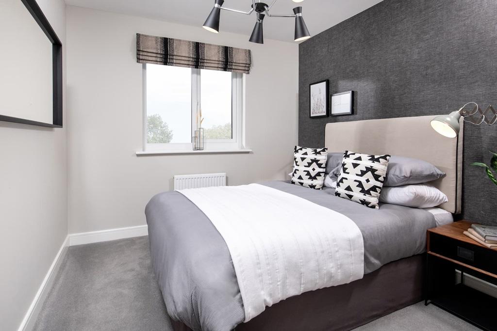 Additional double bedroom at the rear