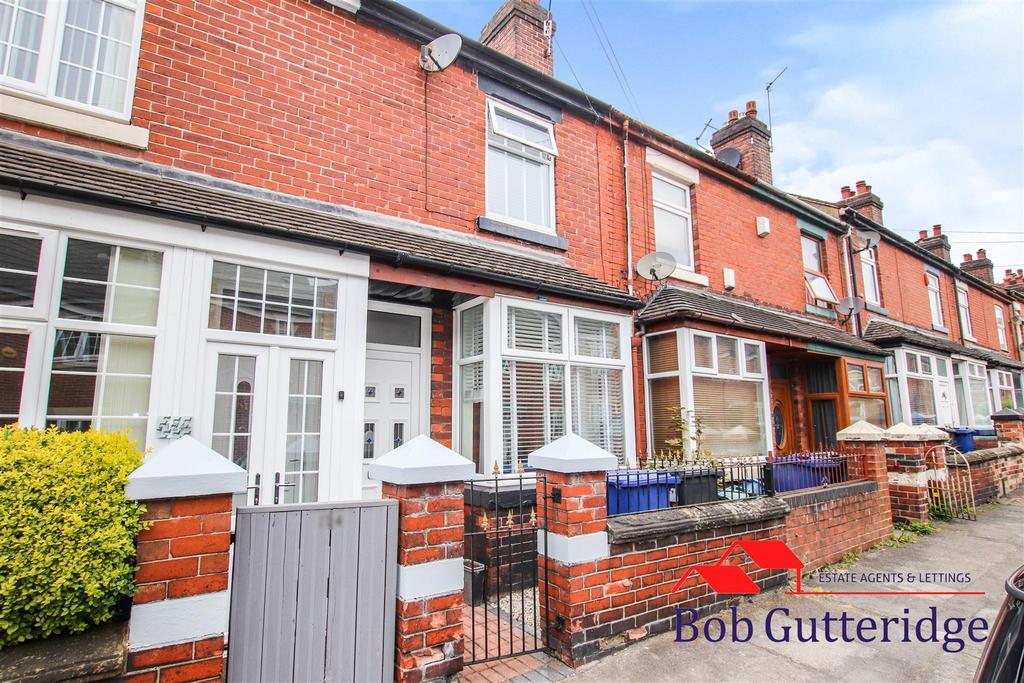 Oxford Road, Basford, Newcastle, Staffs 2 bed terraced house for sale