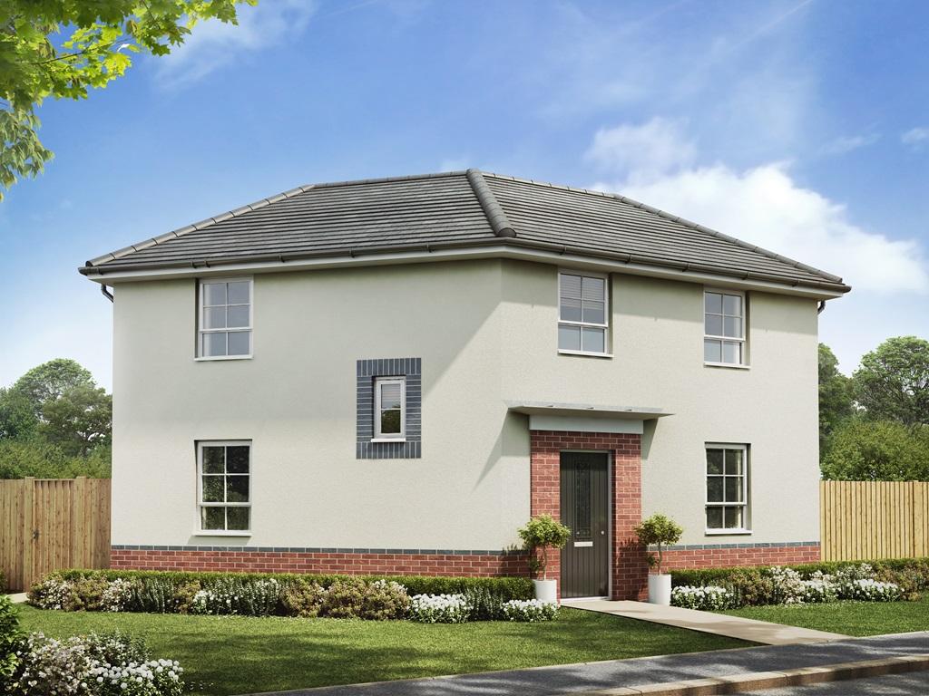 External CGI of the rendered Lutterworth