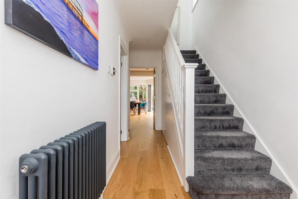 Stairs rising to First Floor
