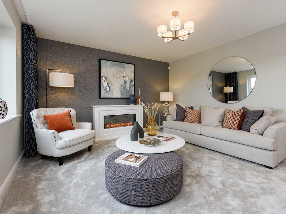 Light and spacious lounge