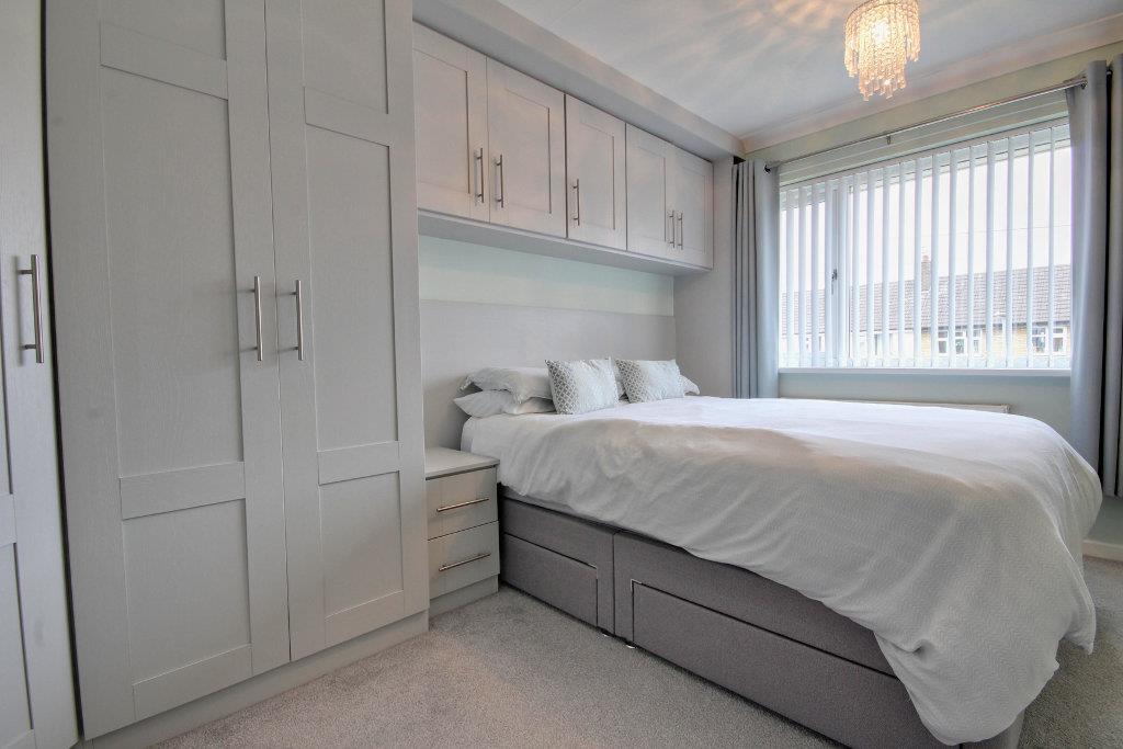 Bedroom with fitted wardrobes