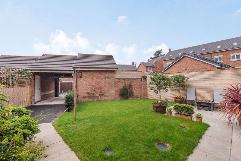 Rear garden