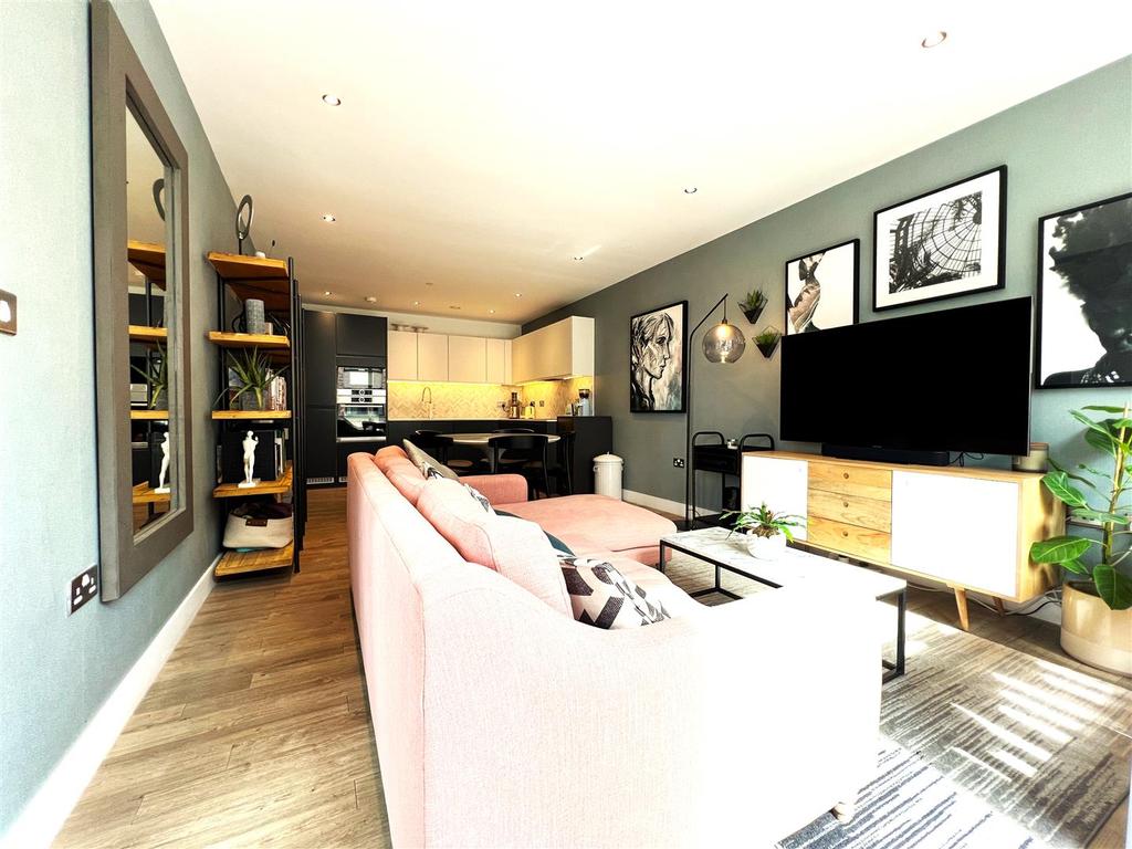 Kitchen - Living - Dining