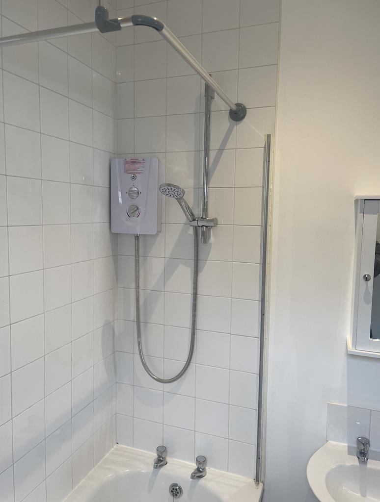 Shower over bath