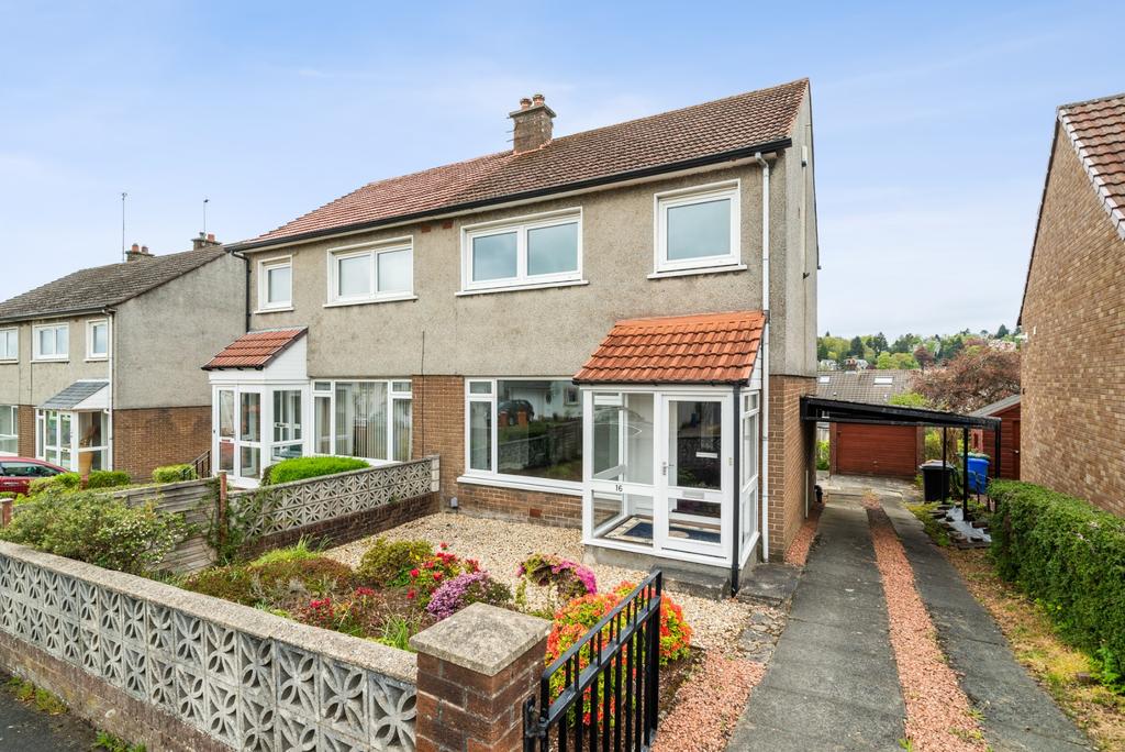 Annan Drive, Bearsden, East... 3 bed semidetached house £225,000