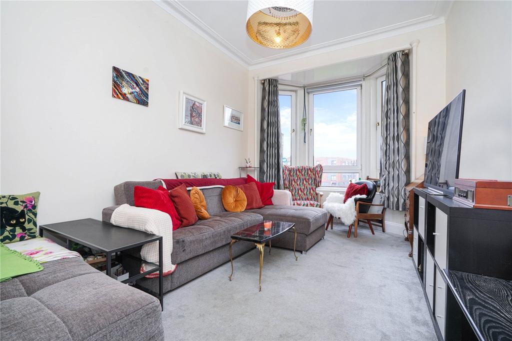 1/2, 6 Dairsie Street, Glasgow, G44 1 bed flat for sale £93,000