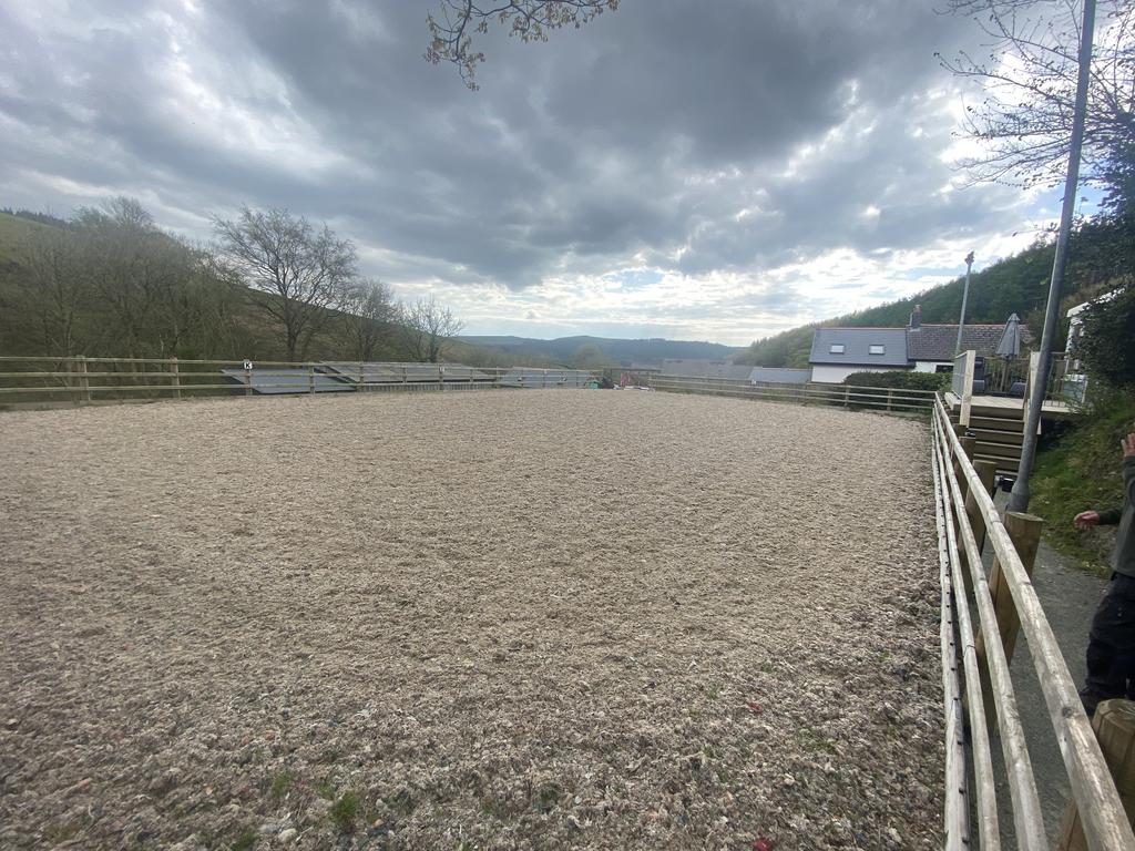 All weather equine arena