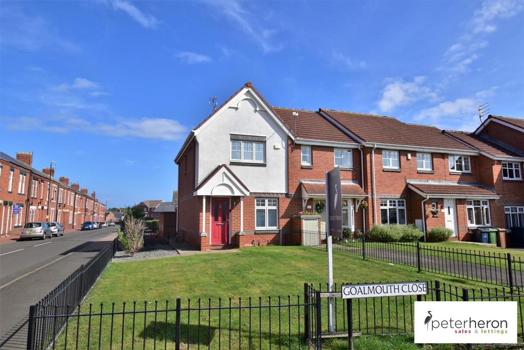 Goalmouth Close, Roker, Sunderland 2 bed end of terrace house for sale