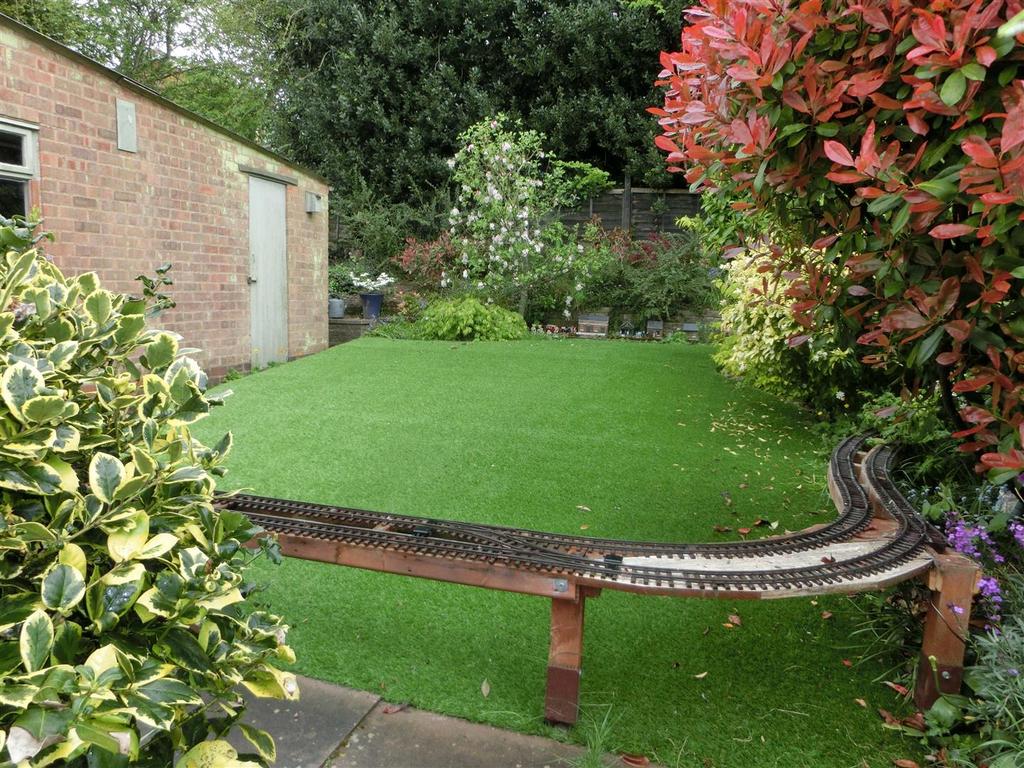 Rear garden