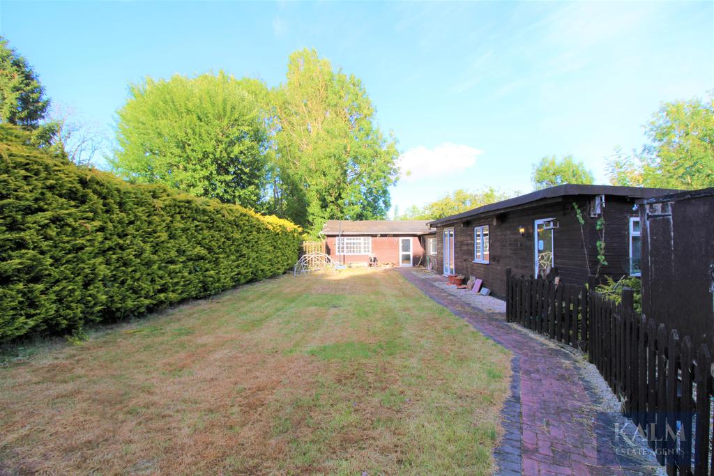 Rear garden