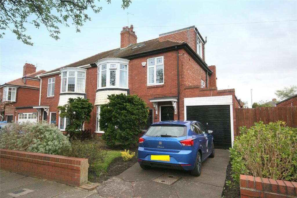 Plessey Crescent, Whitley Bay, NE25 4 bed semidetached house £475,000