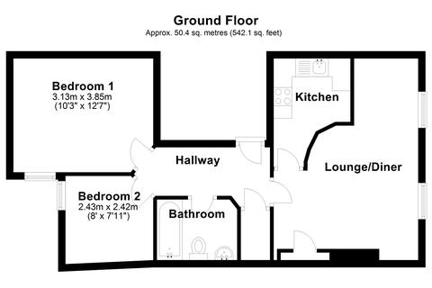 2 bedroom flat to rent - Harmer Street, Gravesend,