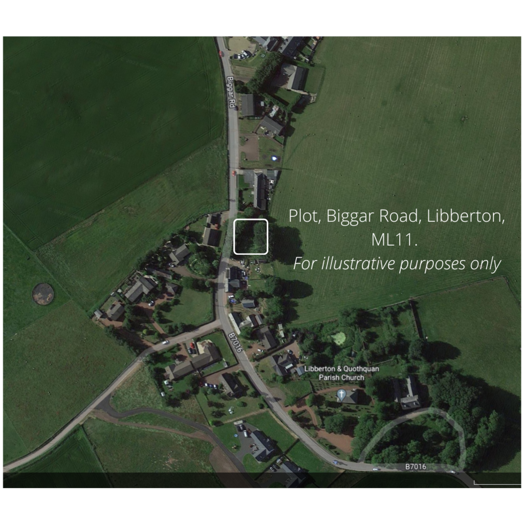 Plot, Biggar Road, Libberton, ML11 4 bed property with land for sale