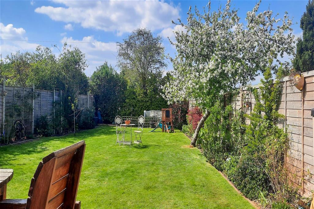 Rear Garden With Blossom