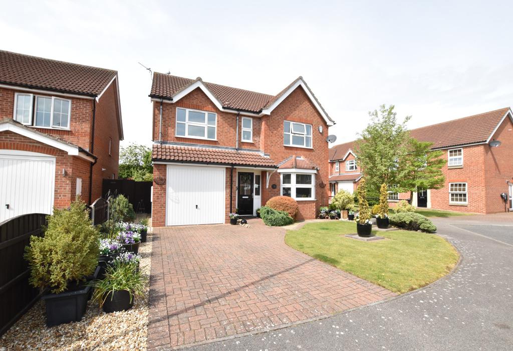 Oak Drive, Messingham, Lincolnshire 4 bed detached house £310,000