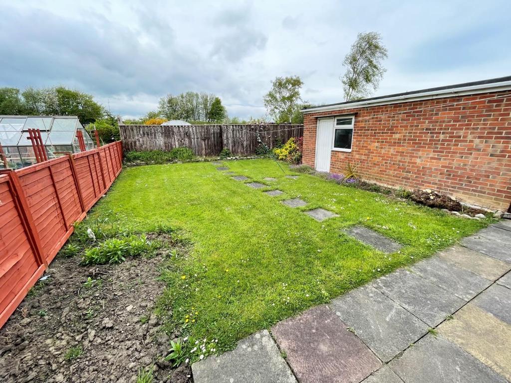 Rear garden
