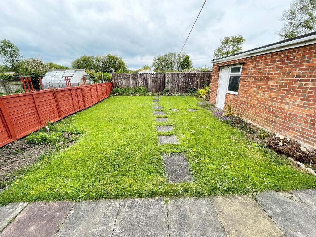 Rear garden