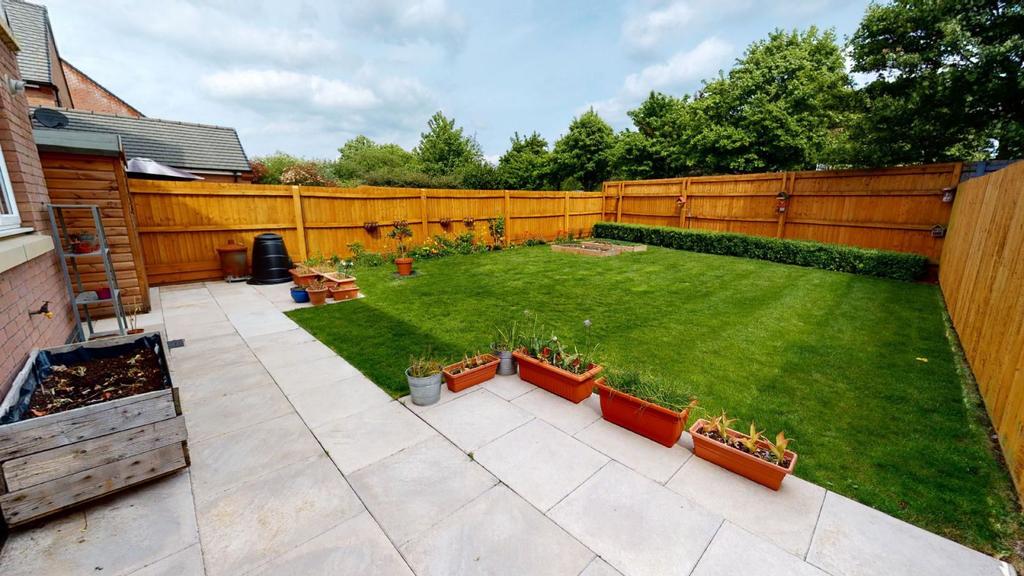Rear garden