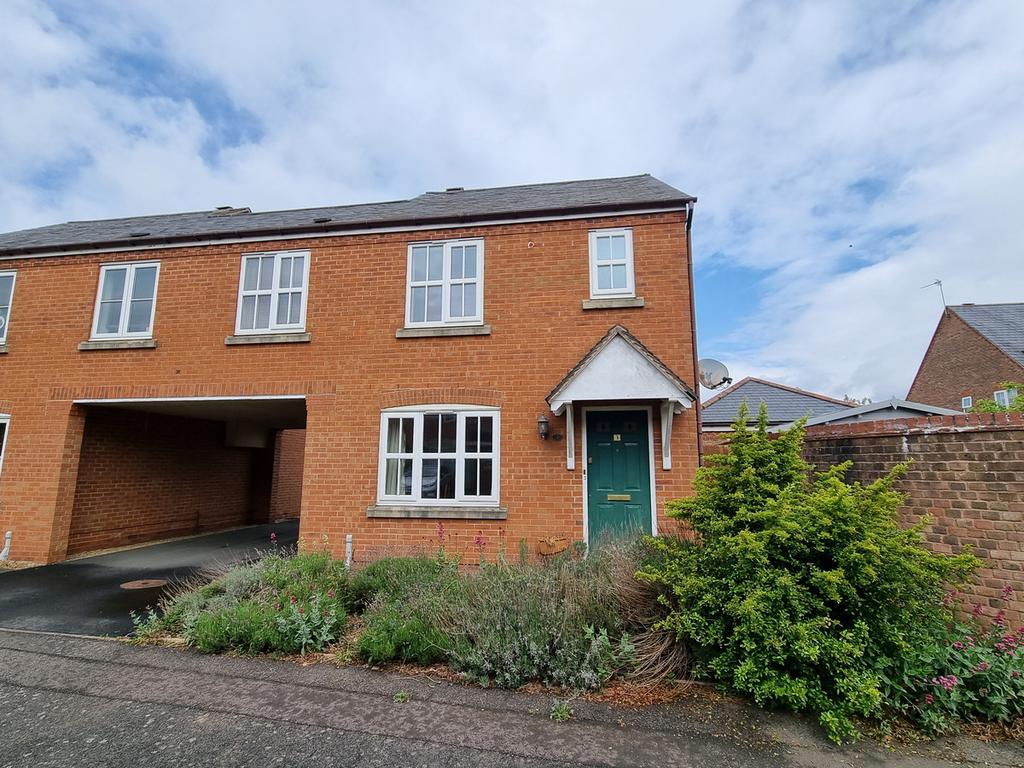 Scowcroft Drive, Itchington, CV47 3 bed link detached house for sale £269,950