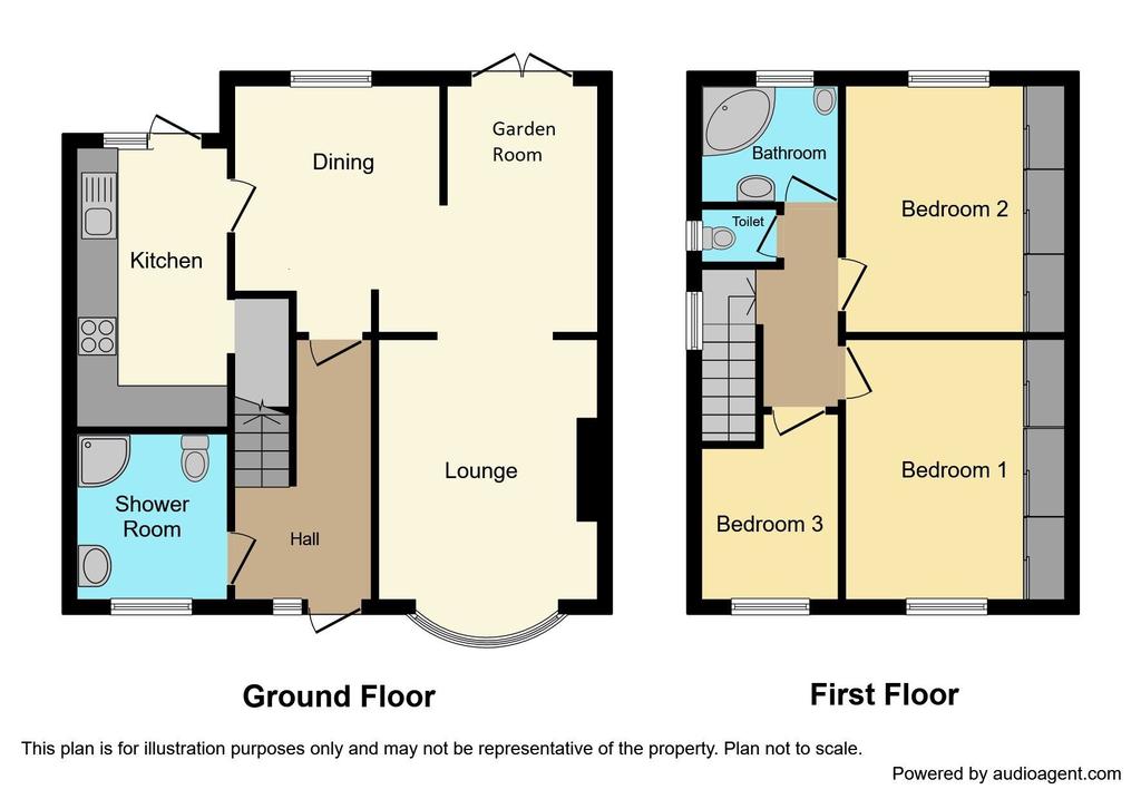 Thorntree Gill, Peterlee, Durham, SR8... 3 bed semidetached house £