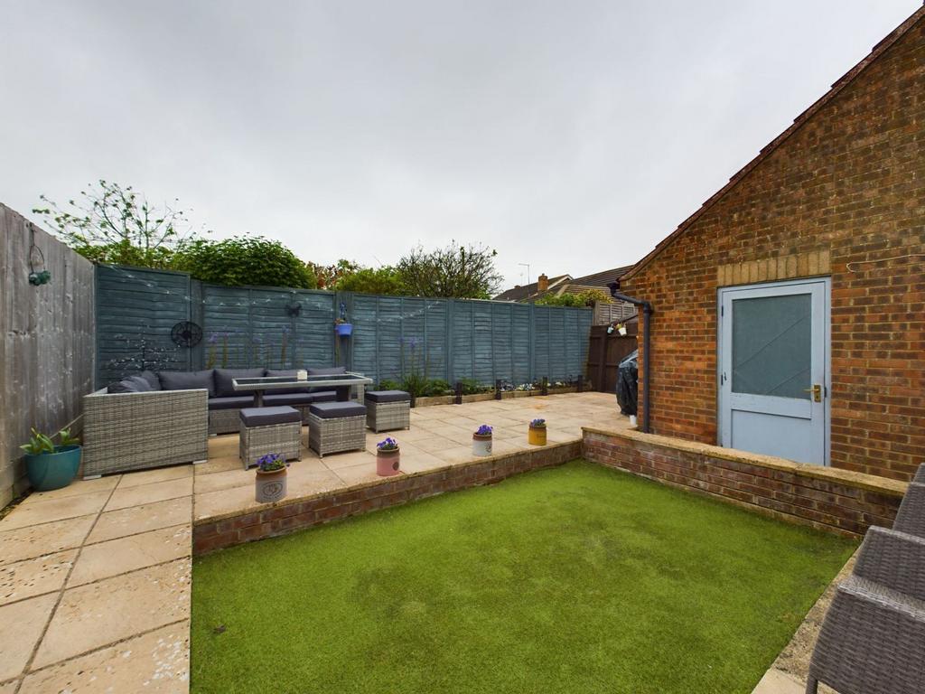 Rear garden