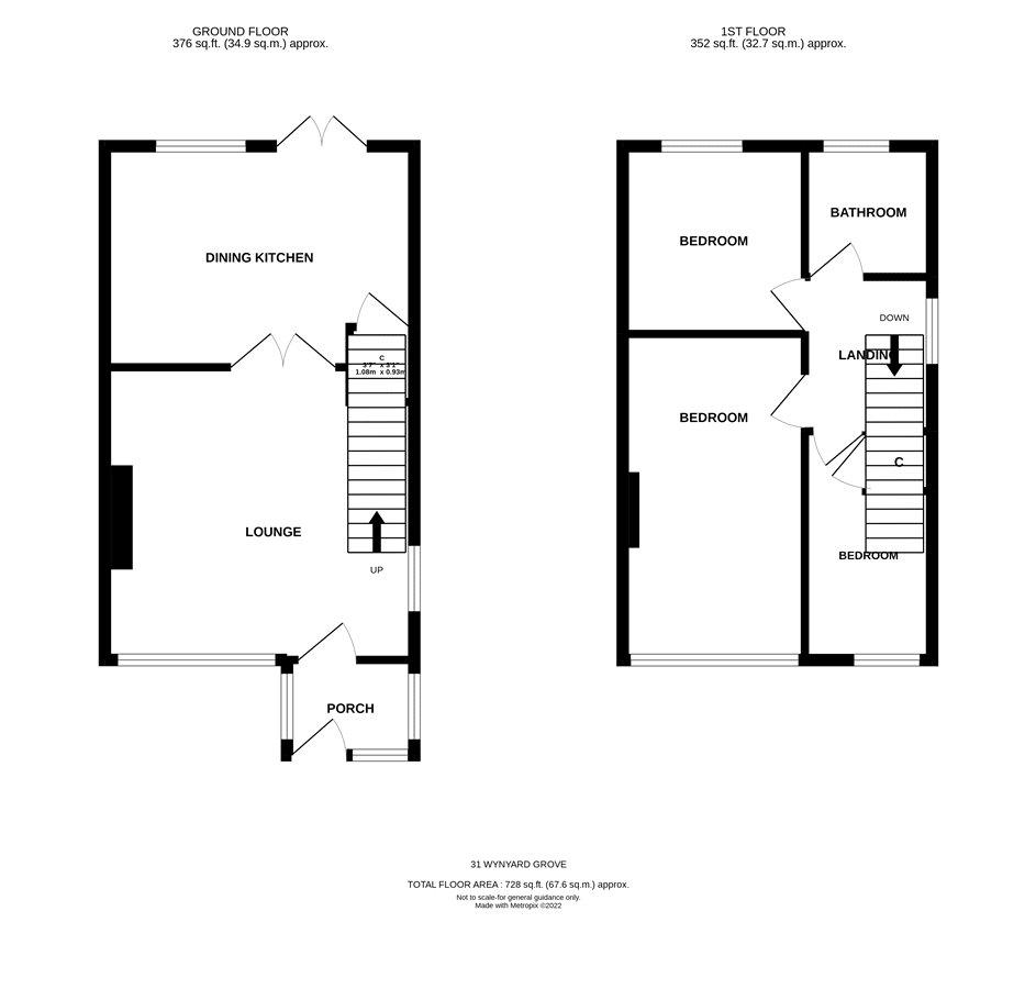Wynyard Grove, Auckland Park, 3 bed semidetached house £130,000