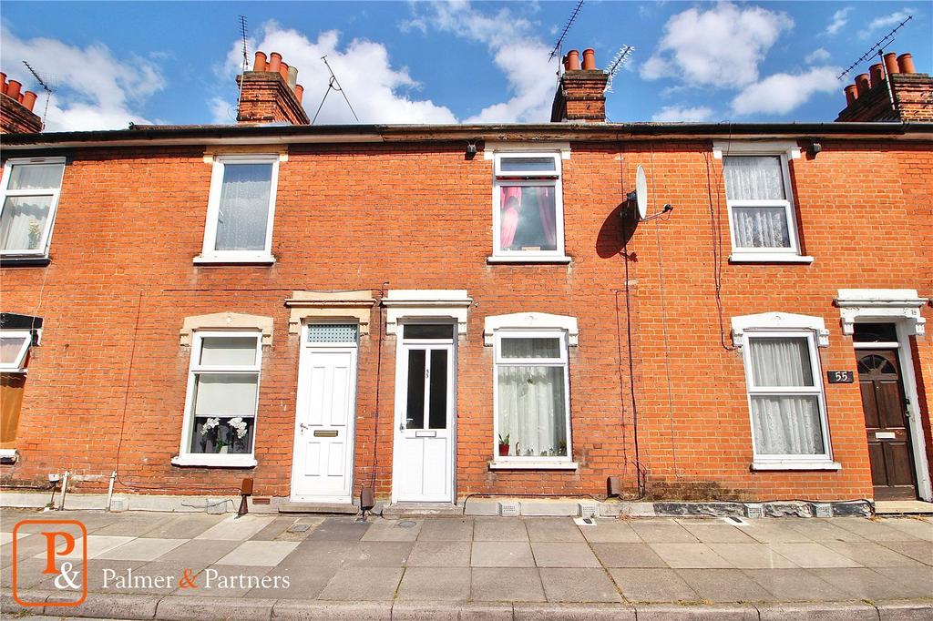 Sirdar Road, Ipswich, Suffolk, IP1 2 bed terraced house for sale £160,000