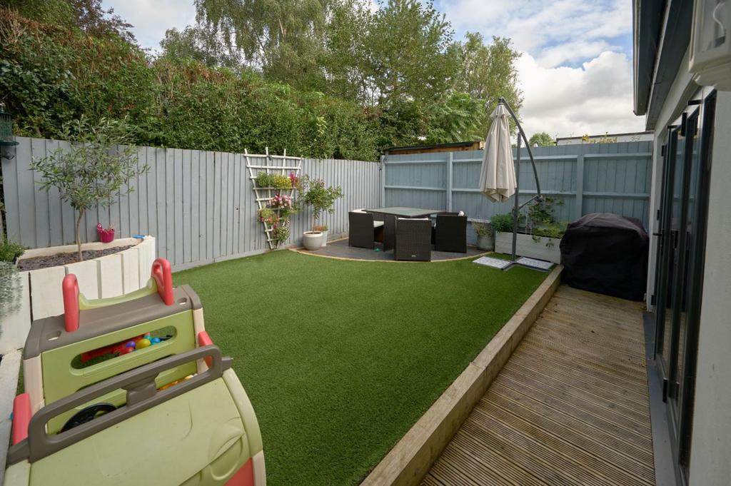 Rear garden