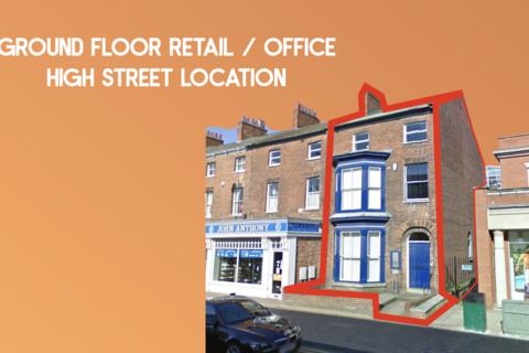 Retail property (high street) to rent - Commercial Unit Powell House 157 High Street, Lincoln, LN5 7AA
