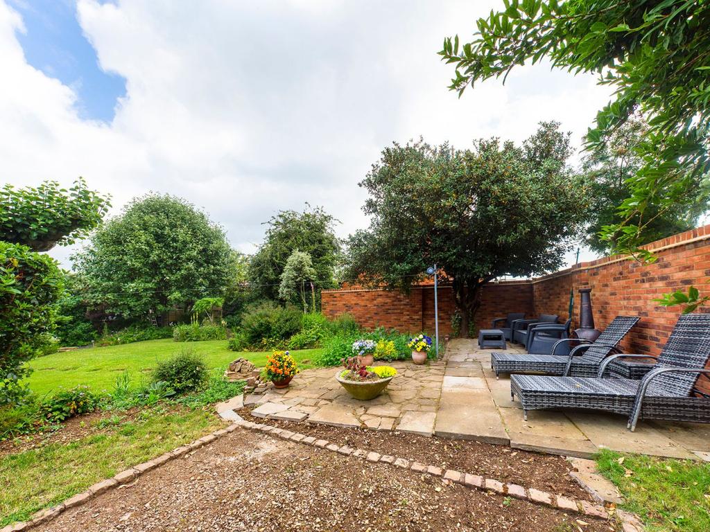 Rear garden