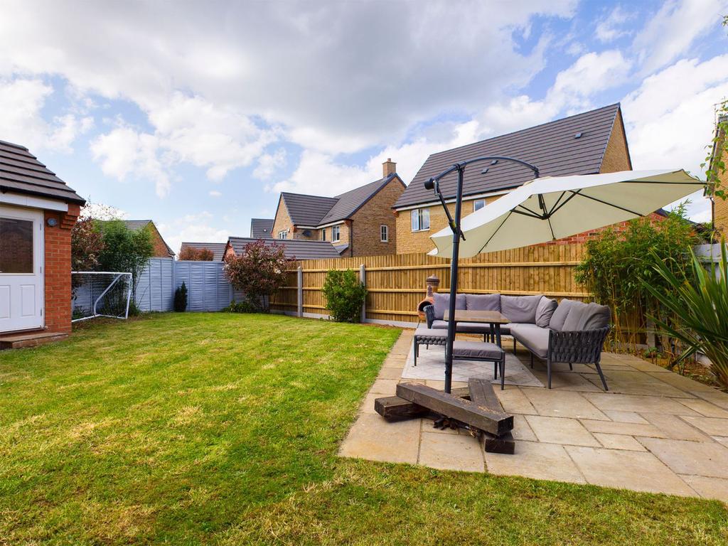 Rear garden