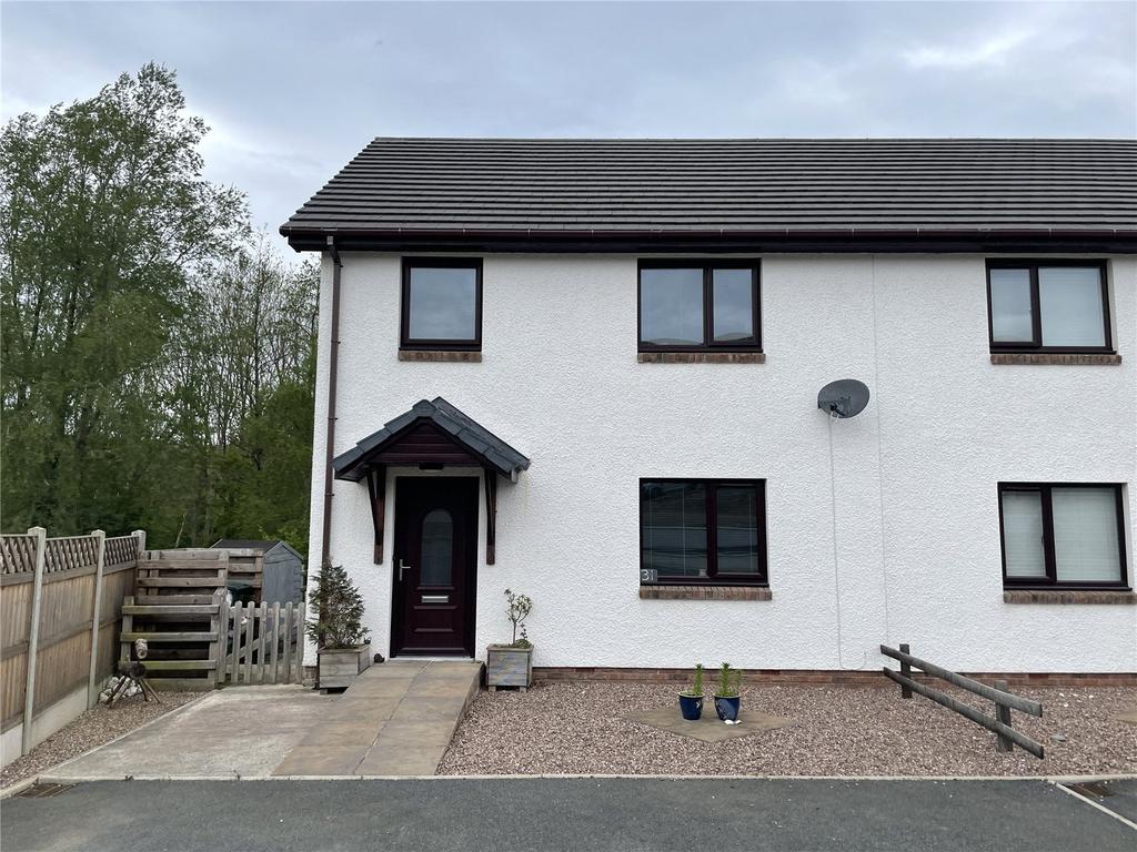 Bryn Eglur, Llanfarian, Aberystwyth... 3 bed semidetached house £171,500