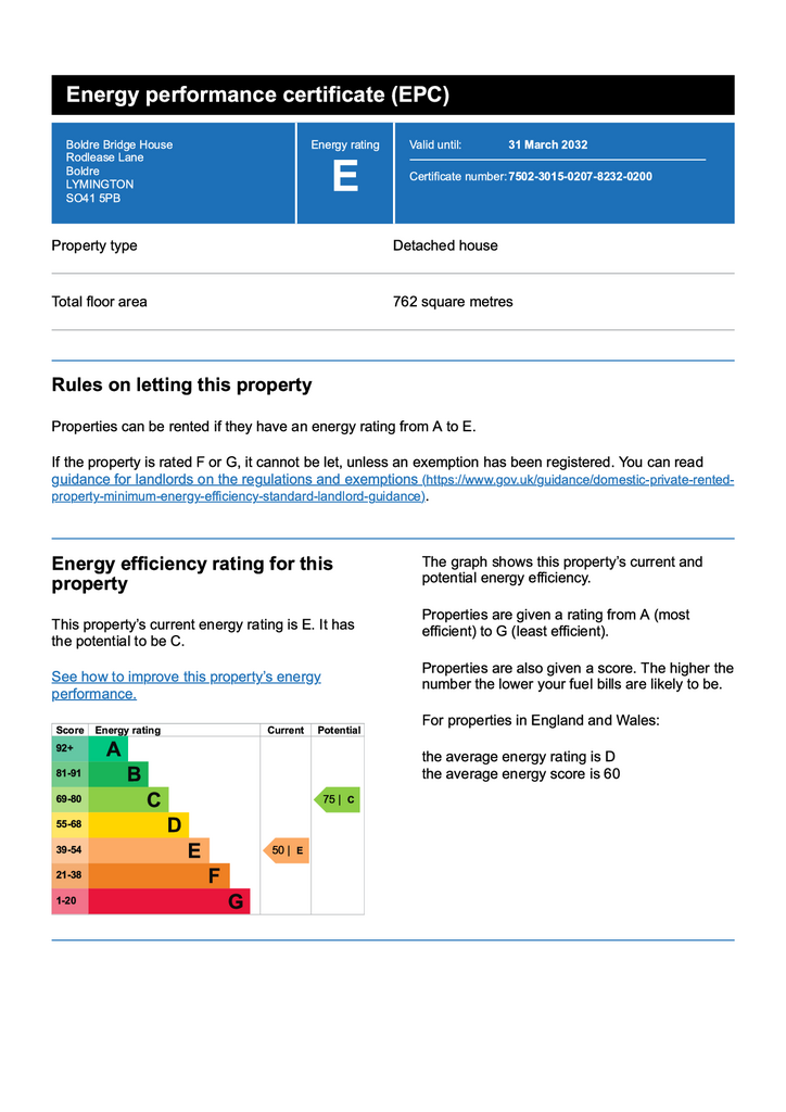 Energy performance c
