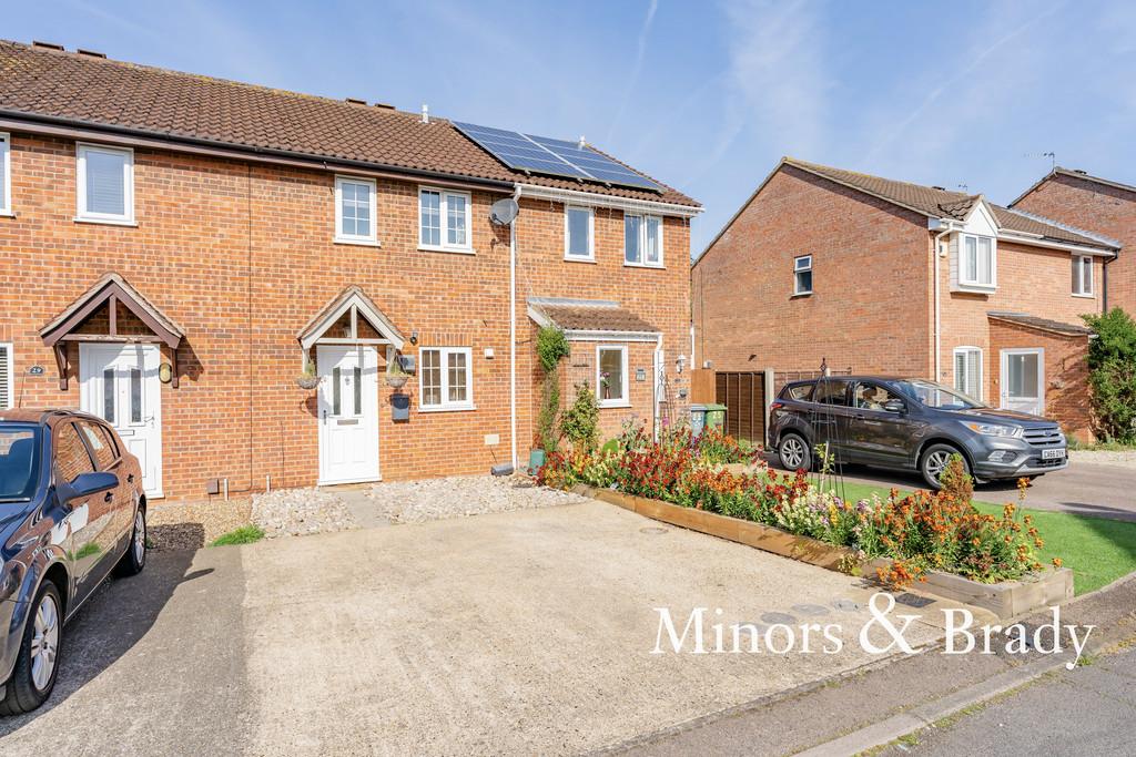 Lindley Close, Old Catton 2 bed terraced house for sale £220,000