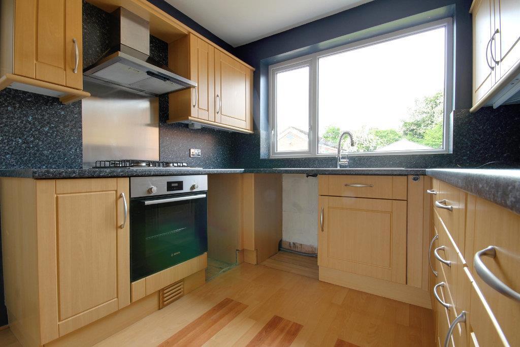 Kitchen overlooking the garden