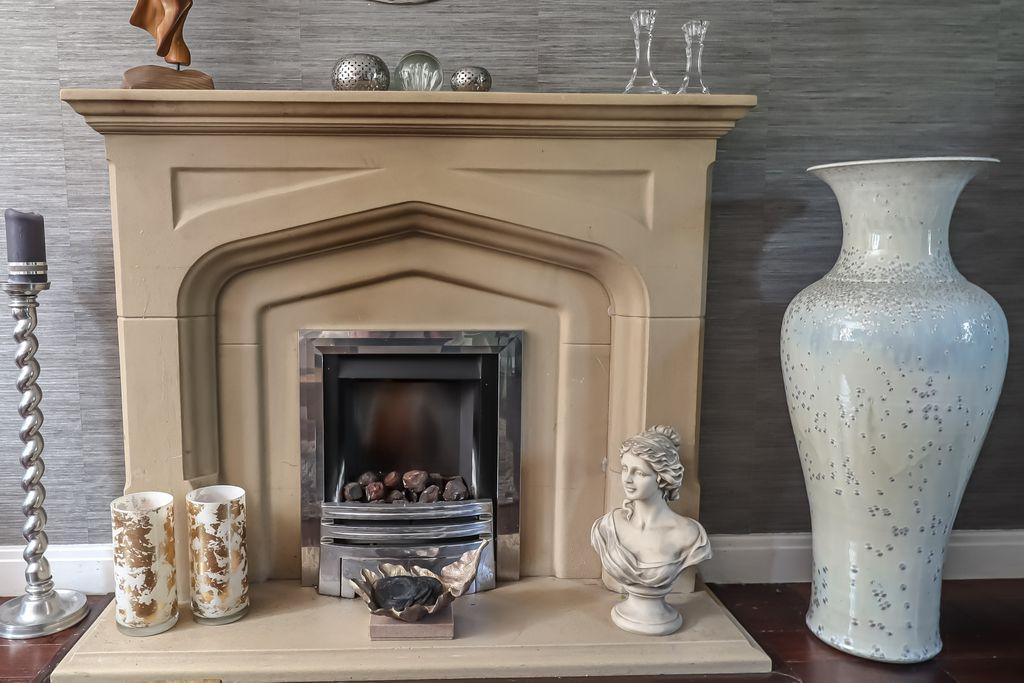 Fireplace in Lounge