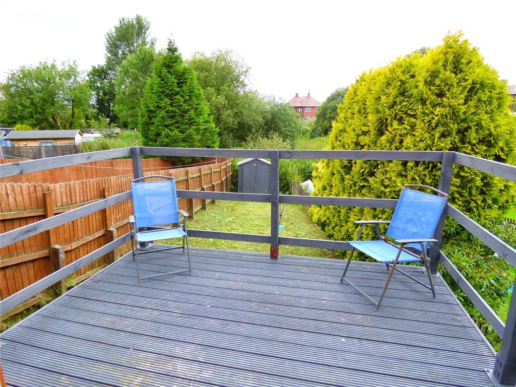 Raised Decked Patio: