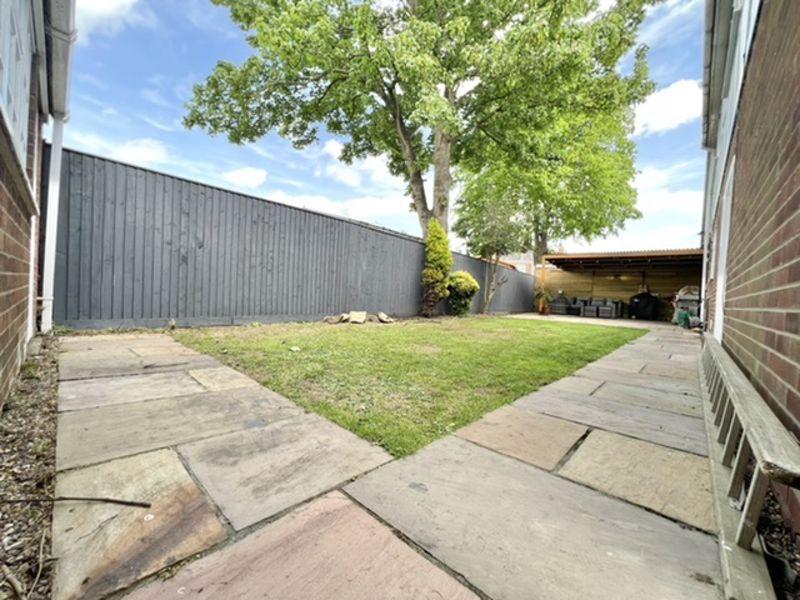Rear garden