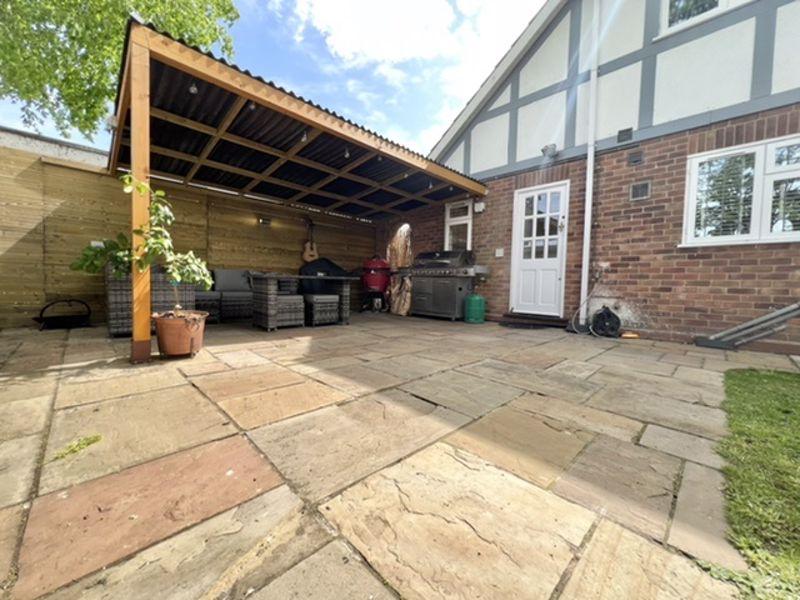 BBQ and seating...