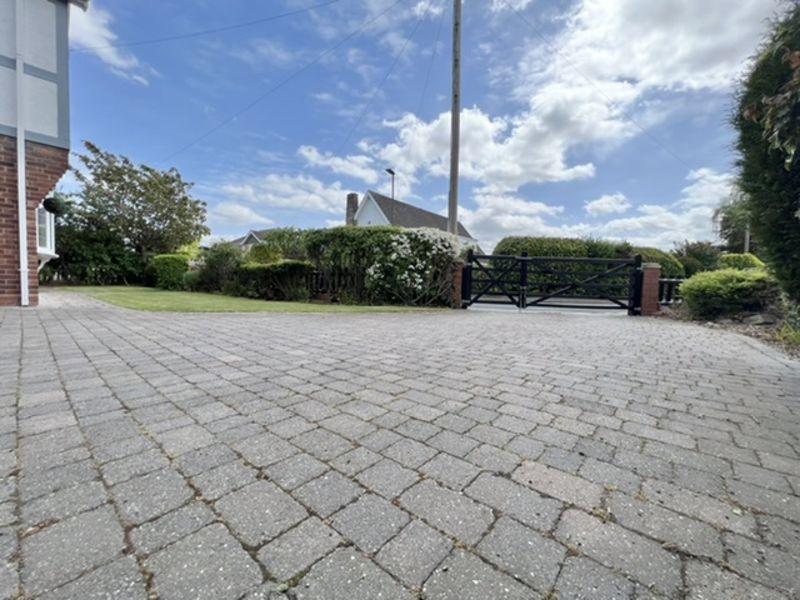 Driveway and...